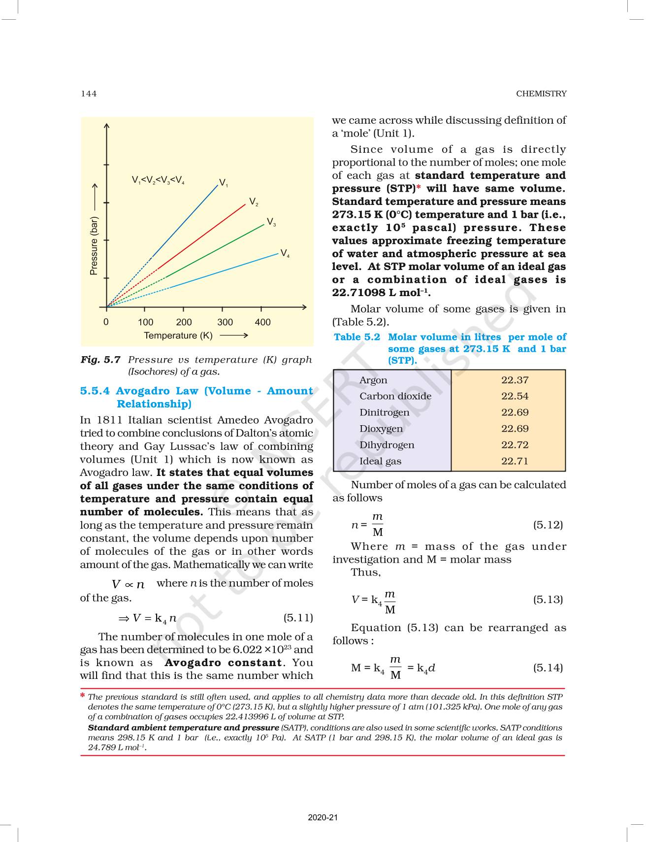 States Of Matter - NCERT Book of Class 11 Chemistry Part I